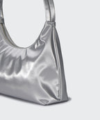 MUSINSA STANDARD WOMAN MUSINSA STANDARD WOMAN Women's Shiny Hobo Bag Silver