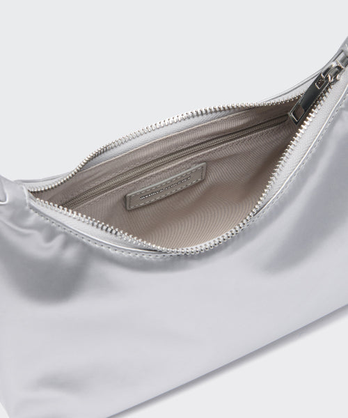 MUSINSA STANDARD WOMAN MUSINSA STANDARD WOMAN Women's Shiny Hobo Bag Silver