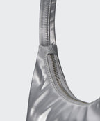 MUSINSA STANDARD WOMAN MUSINSA STANDARD WOMAN Women's Shiny Hobo Bag Silver