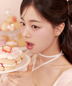 FORENCOS FORENCOS Soft Fitting Cream Blusher + Heart Finger Puff (Peach Light)