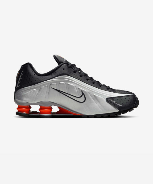 NIKE Nike Sneakers R4 M - Metallic Silver:Black:Picante Red
