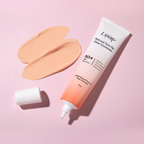LIPHIP LIPHIP Natural Tone-up Glow Sun Cream SPF50+/PA++++ 35g