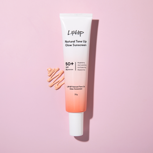 LIPHIP LIPHIP Natural Tone-up Glow Sun Cream SPF50+/PA++++ 35g