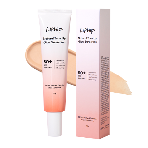 LIPHIP LIPHIP Natural Tone-up Glow Sun Cream SPF50+/PA++++ 35g