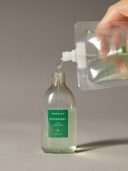 AROMATICA [Foot Nourishing Hair Tonic] Rosemary Root Enhancer 100ML + Refill 100ML