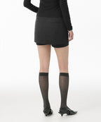MUSINSA STANDARD WOMAN MUSINSA STANDARD WOMAN Skirt Mini Scotts Charcoal Gray