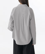 MUSINSA STANDARD WOMAN MUSINSA STANDARD WOMAN Shirt Light Warm Gray