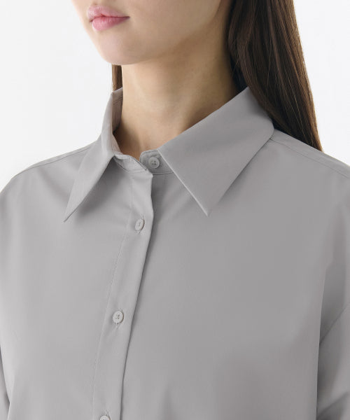MUSINSA STANDARD WOMAN MUSINSA STANDARD WOMAN Shirt Light Warm Gray