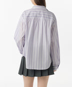 MUSINSA STANDARD WOMAN MUSINSA STANDARD WOMAN Relaxed Multi-Stripe Shirt (Size)