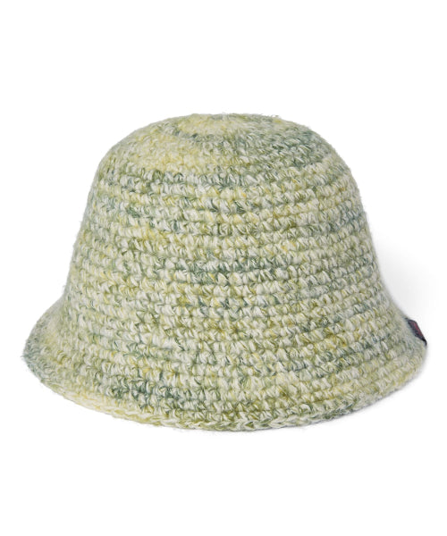 THISISNEVERTHAT THISISNEVERTHAT TNT GRAMICCI OMBRE KNIT BUCKET HAT Light Green