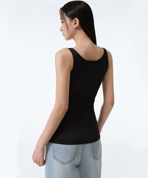 MUSINSA STANDARD WOMAN MUSINSA STANDARD WOMAN Women’s Sleeveless Undershirt Black