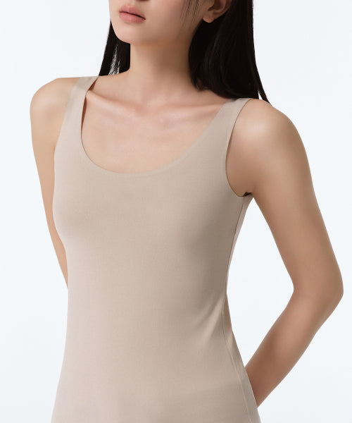 MUSINSA STANDARD WOMAN MUSINSA STANDARD WOMAN Women’s Sleeveless Undershirt Beige