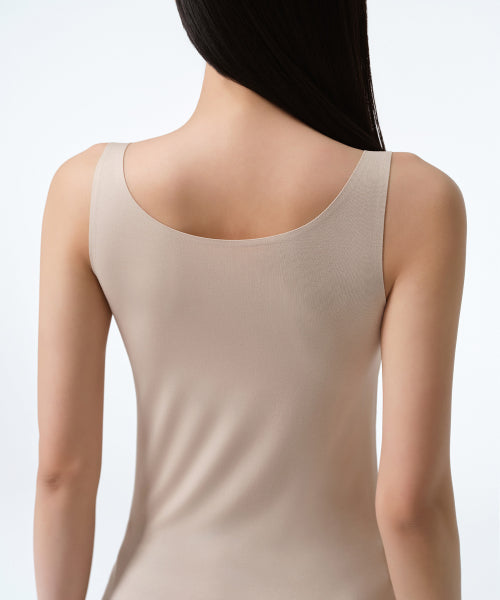 MUSINSA STANDARD WOMAN MUSINSA STANDARD WOMAN Women’s Sleeveless Undershirt Beige