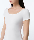 MUSINSA STANDARD WOMAN MUSINSA STANDARD WOMAN Women’s Scoop Neck Undershirt (White)