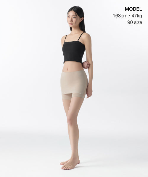 MUSINSA STANDARD WOMAN Seamless Y Zone Cover Underpants for Women