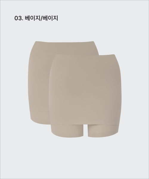 MUSINSA STANDARD WOMAN Seamless Y Zone Cover Underpants for Women