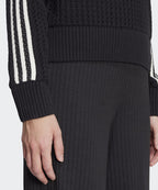 ADIDAS ADIDAS Knitted Crew Sweatshirt - Black