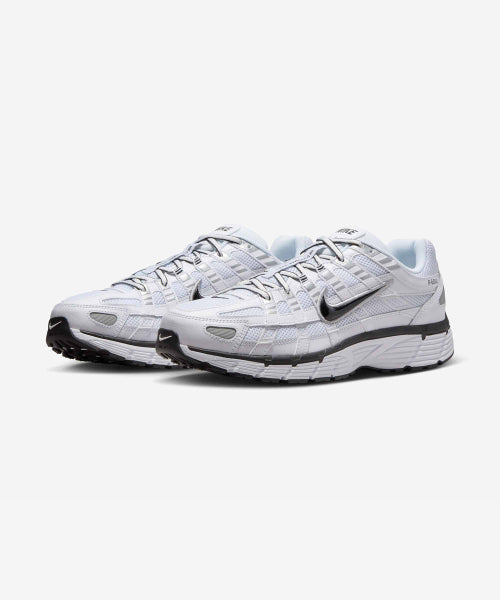 NIKE NIKE Sneakers P-6000 M - White:Metallic Silver:Black