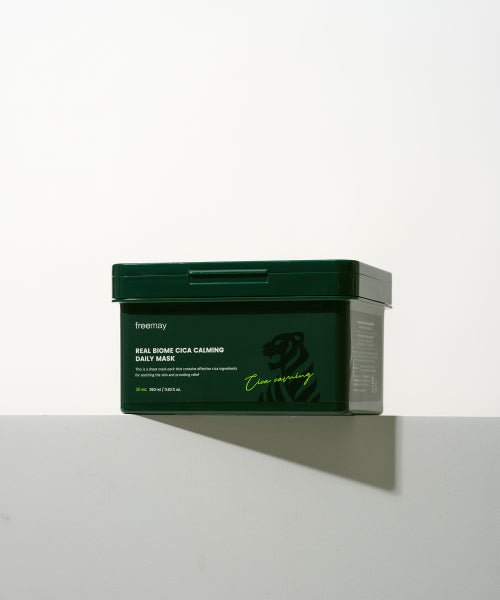 FREEMAY FREEMAY Real Biome Cica Calming Daily Mask (Gift: 1 Olive Cica Ampoule Mask)