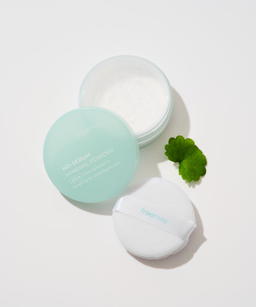 FREEMAY FREEMAY No Sebum Mineral Powder Double Set