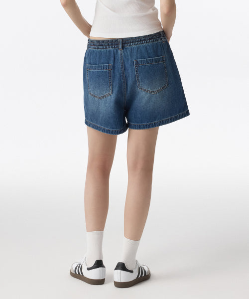 MUSINSA STANDARD WOMAN MUSINSA STANDARD WOMAN Denim Shorts Medium Indigo