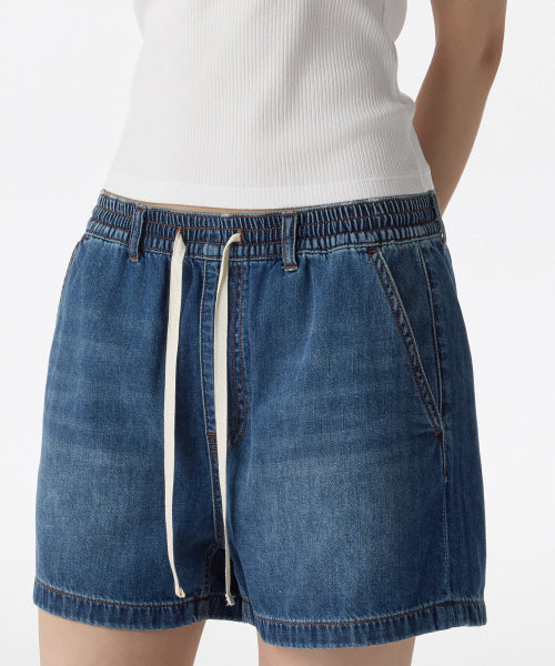 MUSINSA STANDARD WOMAN MUSINSA STANDARD WOMAN Denim Shorts Medium Indigo