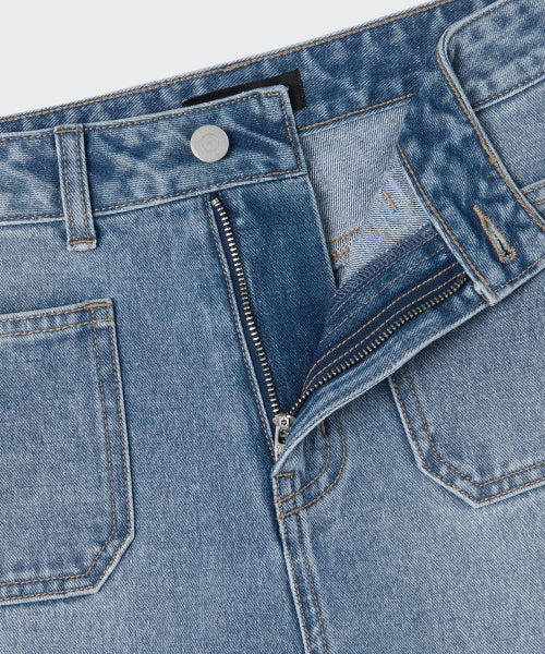 MUSINSA STANDARD WOMAN MUSINSA STANDARD WOMAN Denim Pants Regular Fit