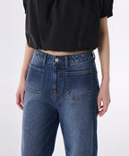 MUSINSA STANDARD WOMAN MUSINSA STANDARD WOMAN Denim Pants Regular Fit