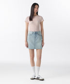 MUSINSA STANDARD WOMAN MUSINSA STANDARD WOMAN Denim Mini Skirt Sky Blue