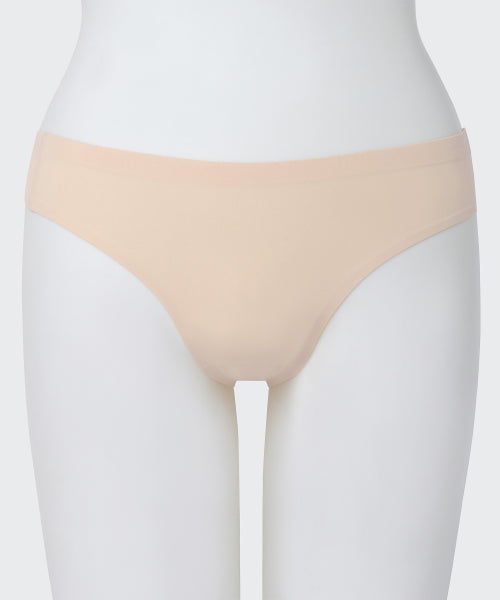 MUSINSA STANDARD WOMAN MUSINSA STANDARD WOMAN Women's Seamless Tee Panties Light Beige