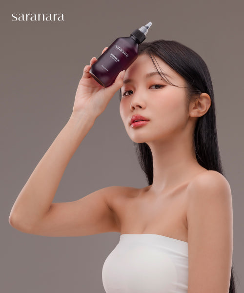 SARANARA [Gift Set] [Pouch + 50ml sample gift] Hair care 3-piece set / Water Salon + Silk Salon + Rich Salon