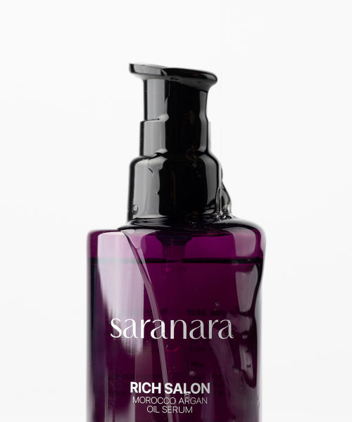SARANARA [Gift Set] [Pouch + 50ml sample gift] Hair care 3-piece set / Water Salon + Silk Salon + Rich Salon