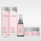 CADIVEU Quartz Shine 4-piece set (shampoo + conditioner + mask + serum)