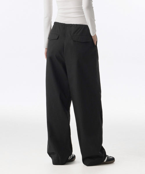 MUSINSA STANDARD WOMAN MUSINSA STANDARD WOMAN Women's Cotton Parachute Pants [Black]