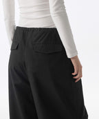 MUSINSA STANDARD WOMAN MUSINSA STANDARD WOMAN Women's Cotton Parachute Pants [Black]