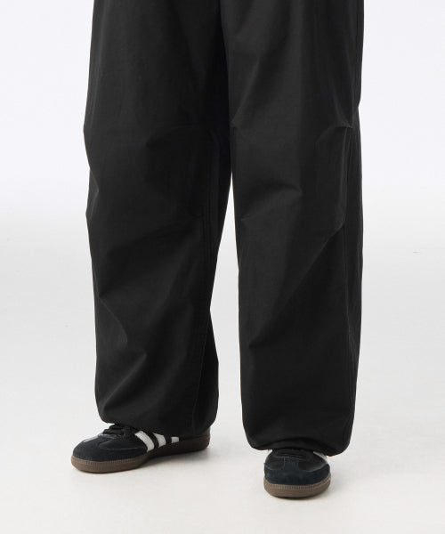 MUSINSA STANDARD WOMAN MUSINSA STANDARD WOMAN Women's Cotton Parachute Pants [Black]