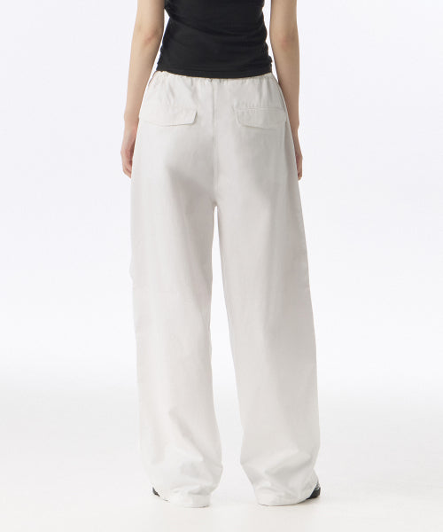 MUSINSA STANDARD WOMAN MUSINSA STANDARD WOMAN Women's Cotton Parachute Pants [White]