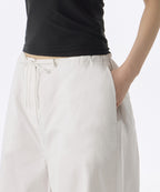 MUSINSA STANDARD WOMAN MUSINSA STANDARD WOMAN Women's Cotton Parachute Pants [White]