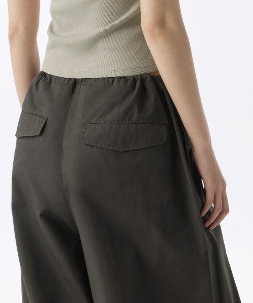 MUSINSA STANDARD WOMAN MUSINSA STANDARD WOMAN Cotton Parachute Pants [Gunmetal]