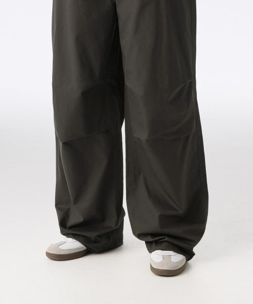 MUSINSA STANDARD WOMAN MUSINSA STANDARD WOMAN Cotton Parachute Pants [Gunmetal]