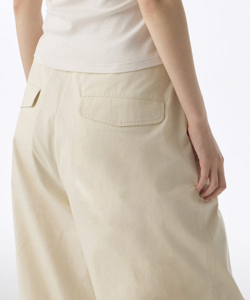 MUSINSA STANDARD WOMAN MUSINSA STANDARD WOMAN Women's Cotton Parachute Pants [Cream]