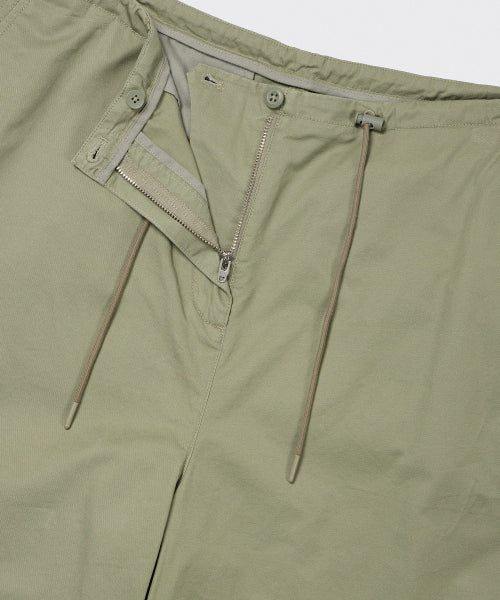 MUSINSA STANDARD WOMAN MUSINSA STANDARD WOMAN Women's Cotton Parachute Pants [Light Khaki]