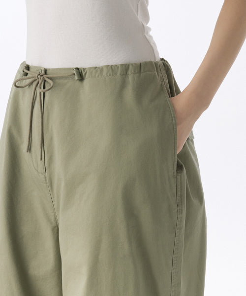 MUSINSA STANDARD WOMAN MUSINSA STANDARD WOMAN Women's Cotton Parachute Pants [Light Khaki]