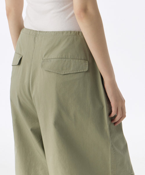 MUSINSA STANDARD WOMAN MUSINSA STANDARD WOMAN Women's Cotton Parachute Pants [Light Khaki]