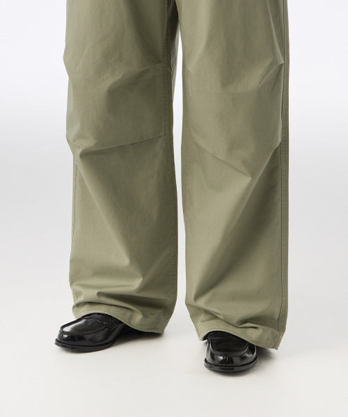 MUSINSA STANDARD WOMAN MUSINSA STANDARD WOMAN Women's Cotton Parachute Pants [Light Khaki]