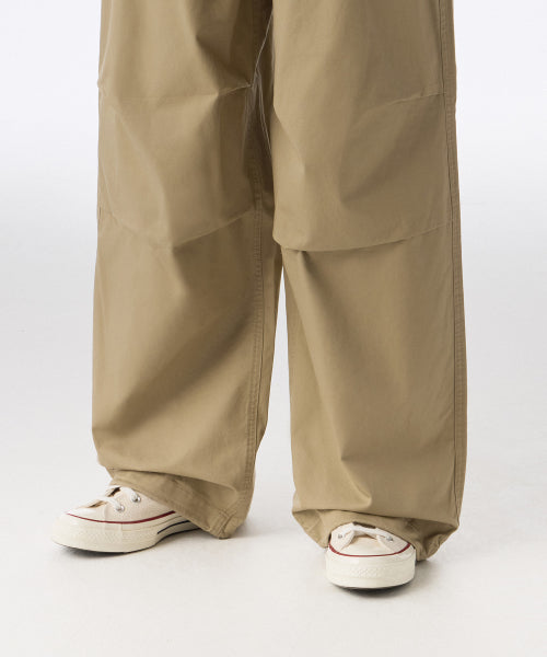 MUSINSA STANDARD WOMAN MUSINSA STANDARD WOMAN Women's Cotton Parachute Pants [Beige]