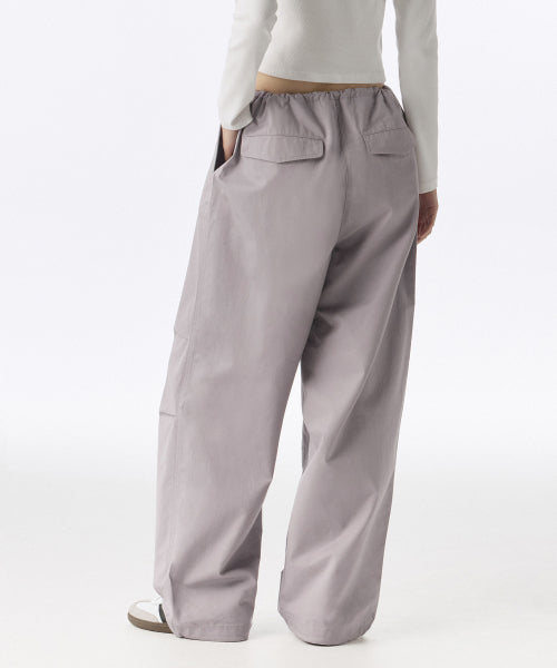 MUSINSA STANDARD WOMAN MUSINSA STANDARD WOMAN Women's Cotton Parachute Pants (Size Adjustable)