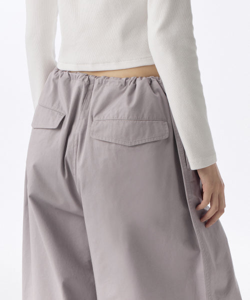 MUSINSA STANDARD WOMAN MUSINSA STANDARD WOMAN Women's Cotton Parachute Pants (Size Adjustable)