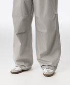 MUSINSA STANDARD WOMAN MUSINSA STANDARD WOMAN Cotton Parachute Pants (Light Gray)
