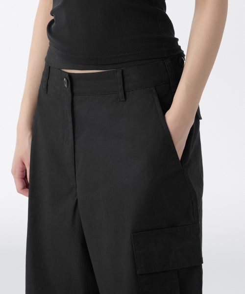 MUSINSA STANDARD WOMAN MUSINSA STANDARD WOMAN Women's Wide Cargo Bermuda Pants